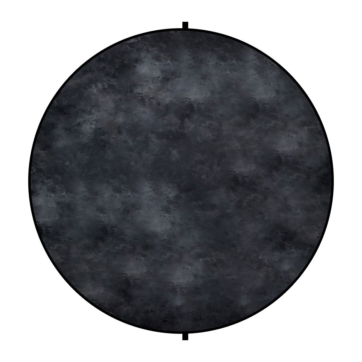 Kate Toile de fond pliable ronde mixte de texture abstraite noire / brune pour la photographie 5X5ft(1.5x1.5m)