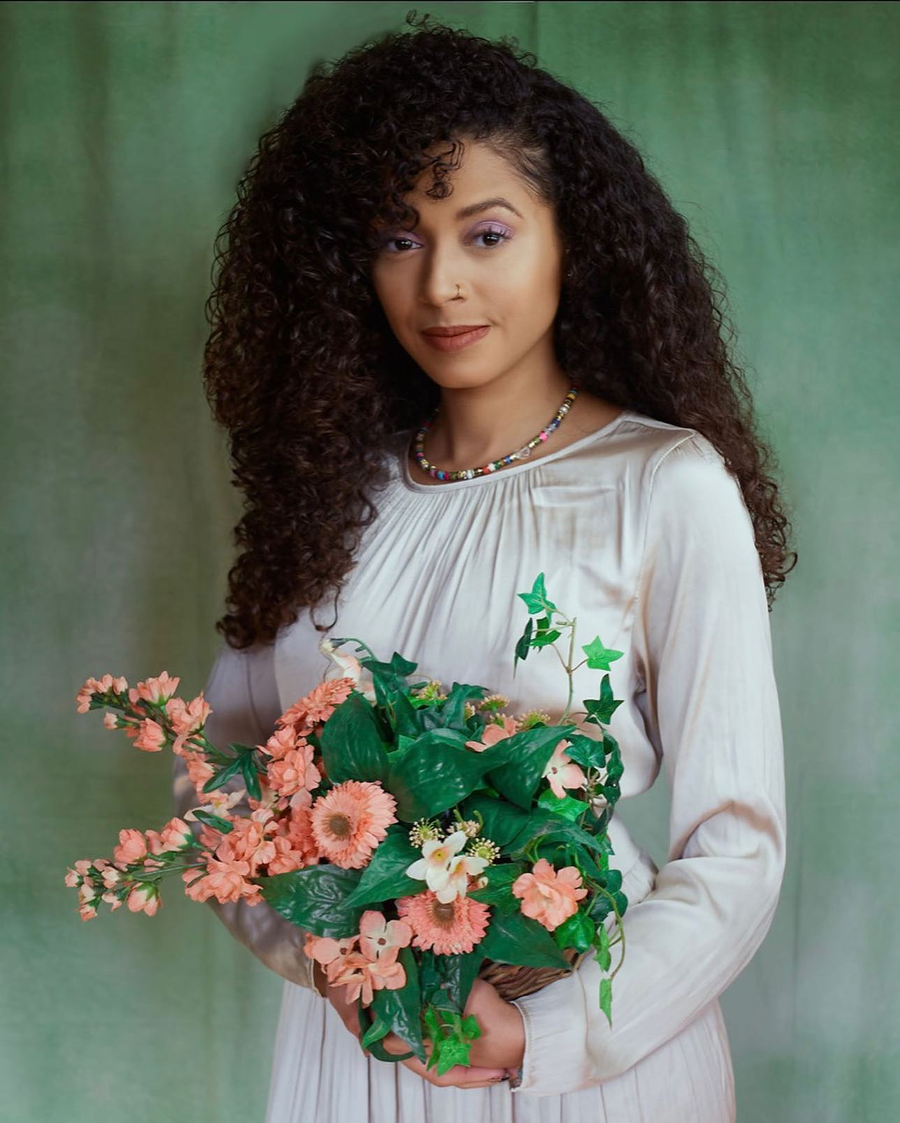 Kate Abstrait Texture Vert Olive Foncé Froid Toile de fond pour la photographie - Kate Backdrop FR