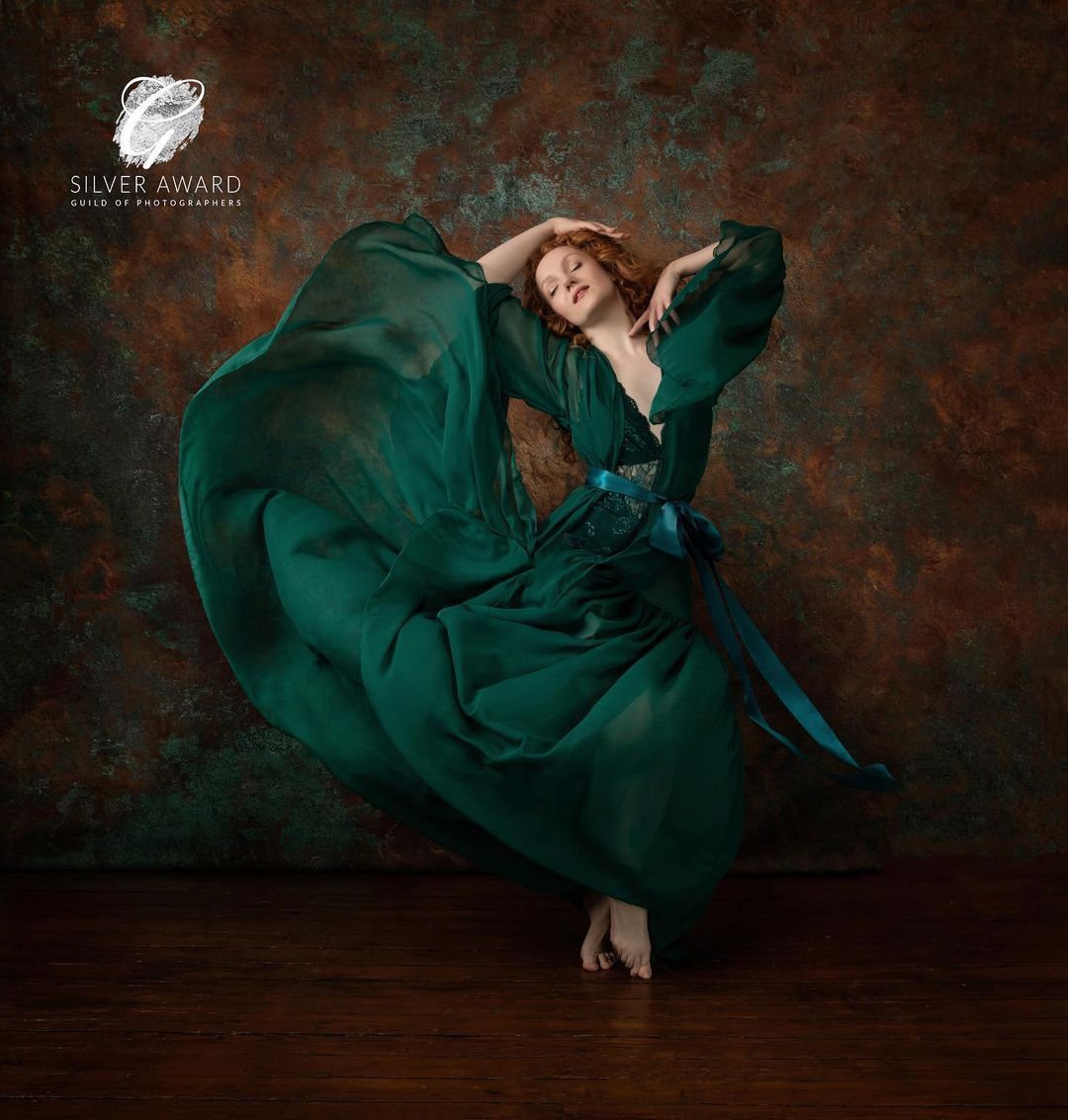 Kate Texture Abstraite Brun Gris acier Toile de fond pour la photographie - Kate Backdrop FR