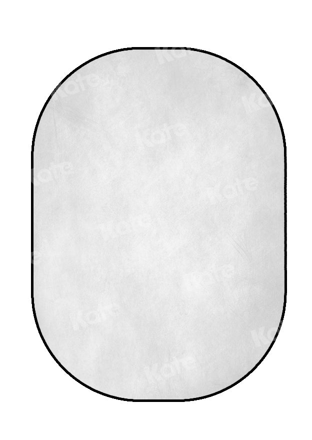 Kate Double-face Abstrait Rose/Gris clair Beaux-arts Photographie Toile de fond Pliable 5x6.5pi(1.5x2m) - Kate Backdrop FR