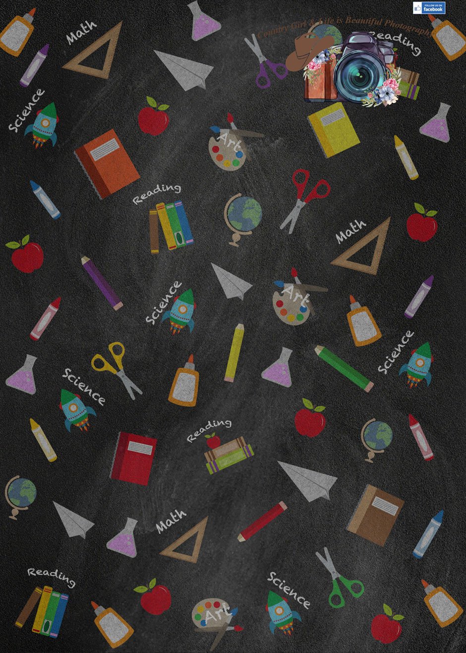 Kate retourne à l'école avec un cours de tableau conçu par Leann West - Kate Backdrop FR