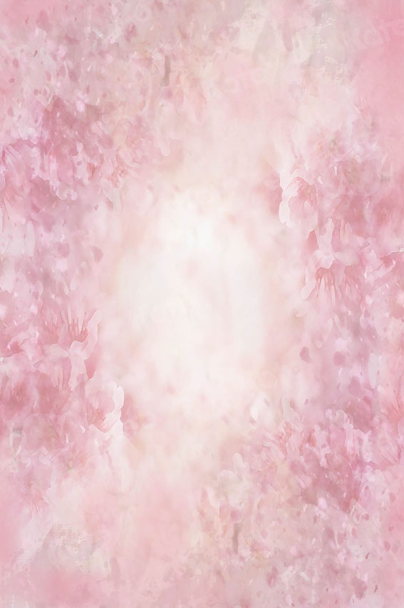 Kate Beaux-arts floraux Toile de fond brumeux rose clair pour la photographie - Kate Backdrop FR