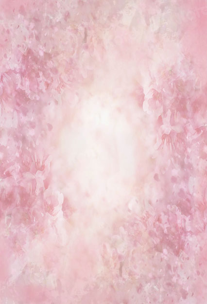 Kate Beaux-arts floraux Toile de fond brumeux rose clair pour la photographie - Kate Backdrop FR
