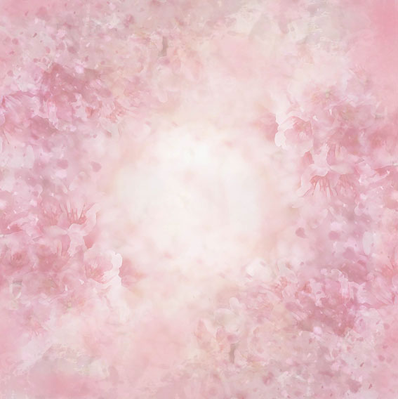 Kate Beaux-arts floraux Toile de fond brumeux rose clair pour la photographie - Kate Backdrop FR