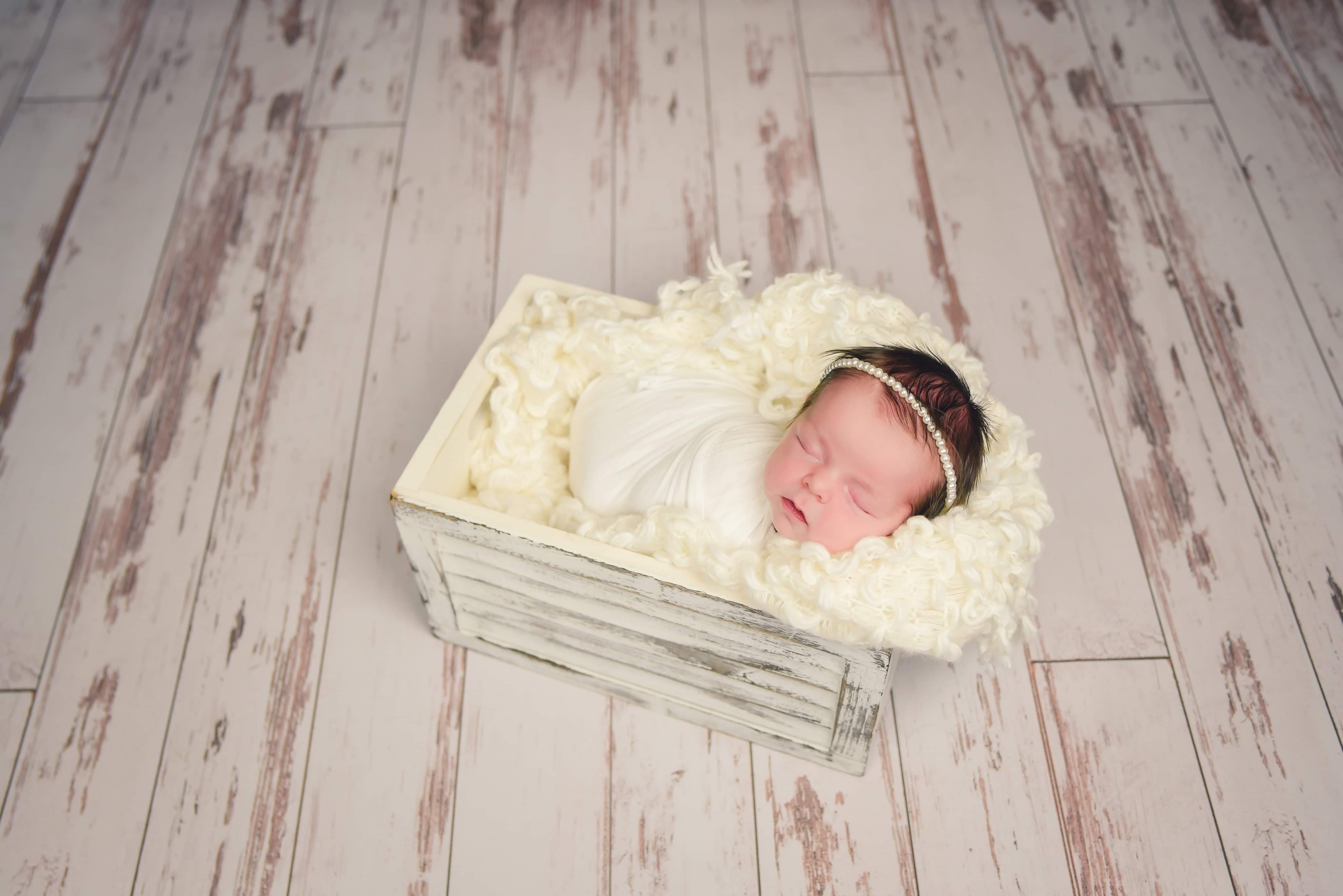 Kate tapis de sol rétro en caoutchouc bois blanc - Kate Backdrop FR