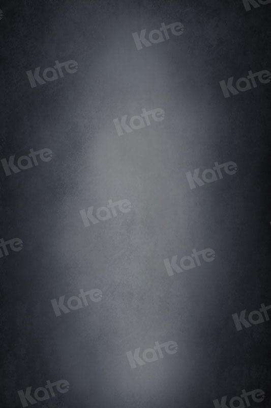 Kate Abstrait Noir Gris foncé Portrait Toile de fond pour la photographie - Kate Backdrop FR