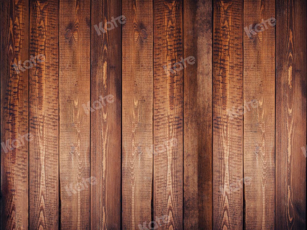 Kate planche de fond en grain de bois marron conçue par Kate image - Kate Backdrop FR