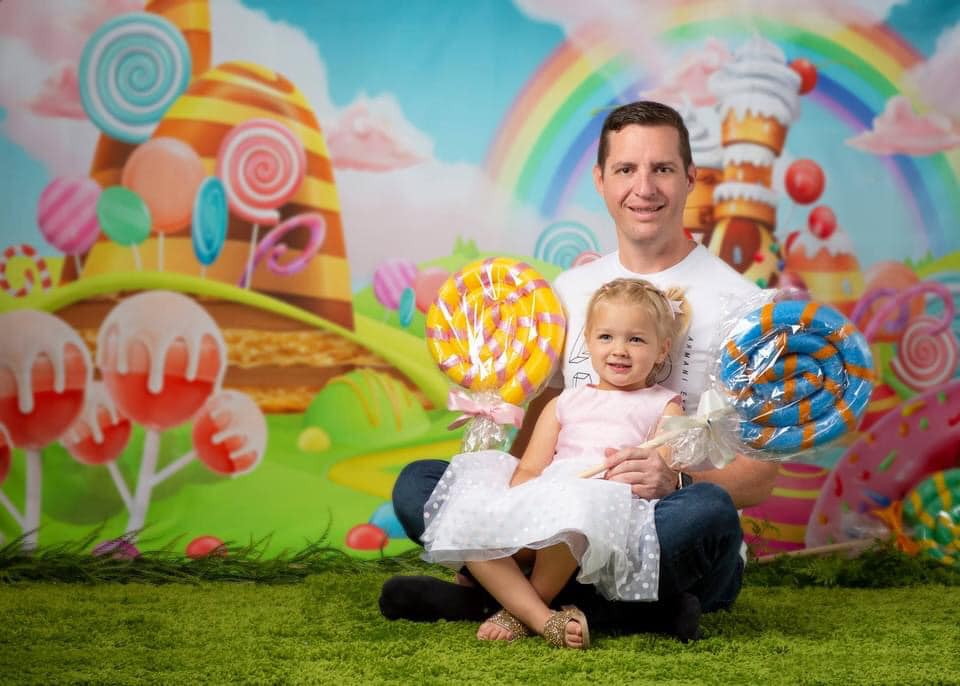 Kate Cake smash Bonbons Monde de l'animation Enfant Toile de fond pour la photographie - Kate Backdrop FR