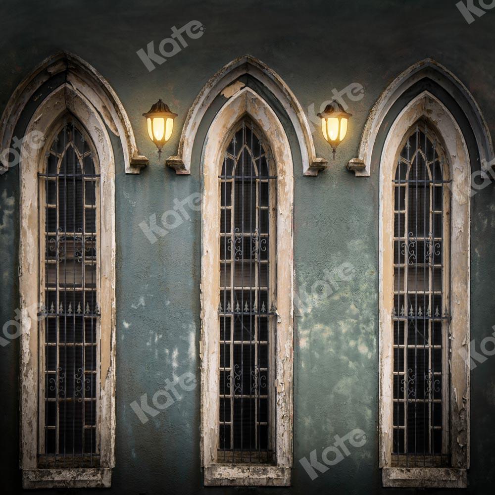 Kate Fenêtres Église Nuit Toile de fond conçue par Chain Photographie