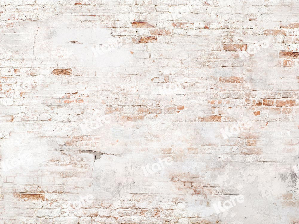 Kate toile de fond de mur de briques délabrées conçue par Kate image - Kate Backdrop FR