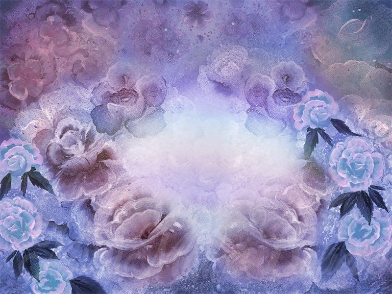 Kate Fleurs Beaux-arts Maternité Portrait Toile de fond conçu par Mini MakeBelieve - Kate Backdrop FR