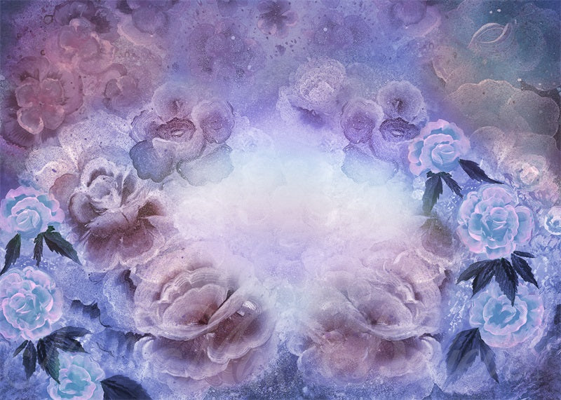 Kate Fleurs Beaux-arts Maternité Portrait Toile de fond conçu par Mini MakeBelieve - Kate Backdrop FR