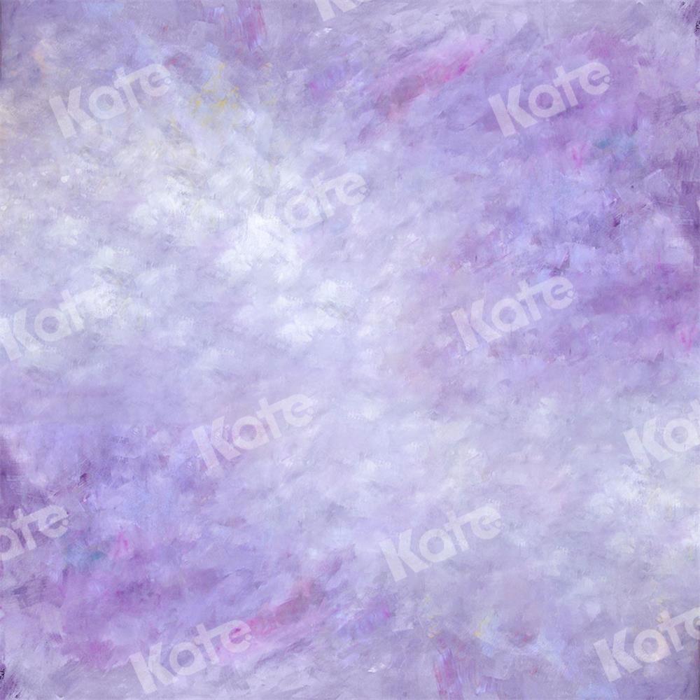 Kate Beaux-arts Violet Texture Abstraite Toile de fond pour la photographie - Kate Backdrop FR