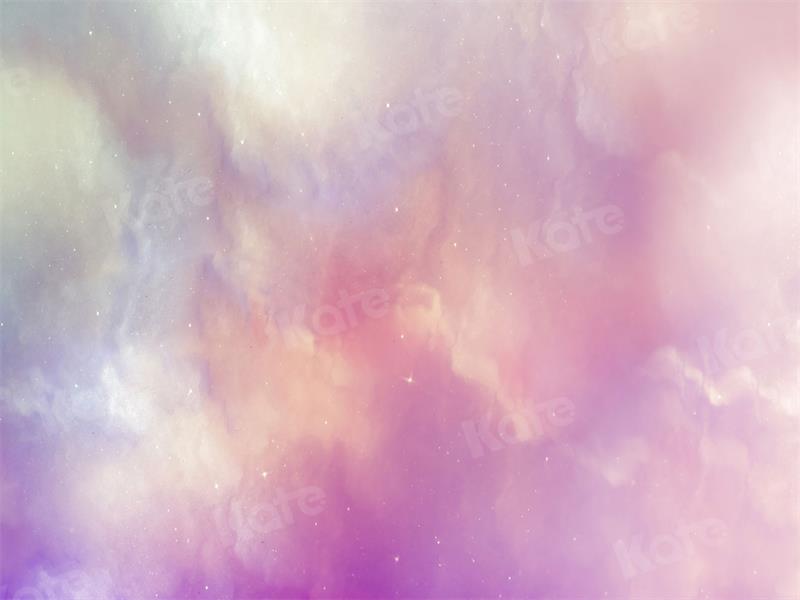 Kate Paillettes Abstrait Galaxie Rose Toile de fond pour la photographie - Kate Backdrop FR