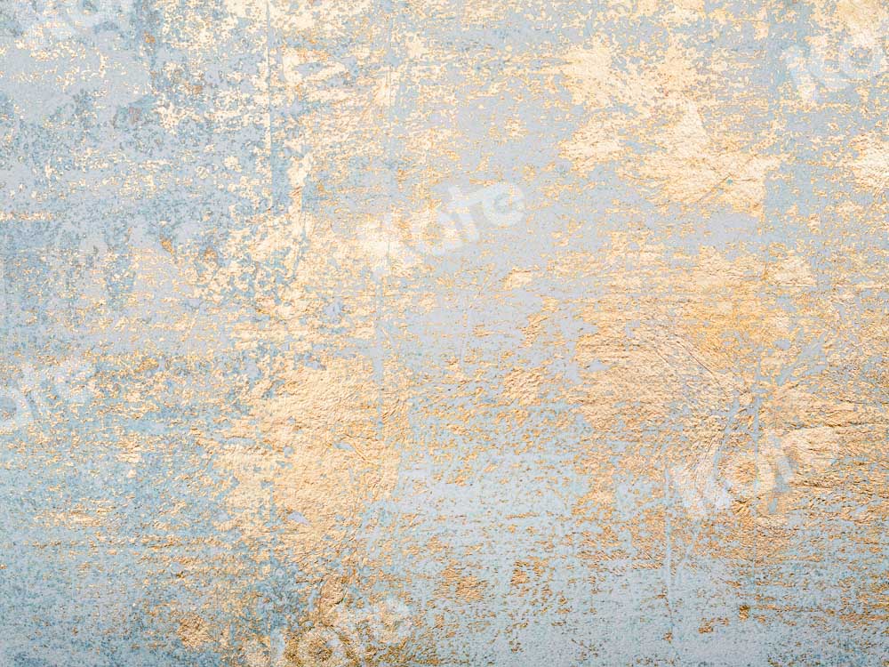 Kate toile de fond à texture désordonnée dorée conçue par Chain Photographie - Kate Backdrop FR