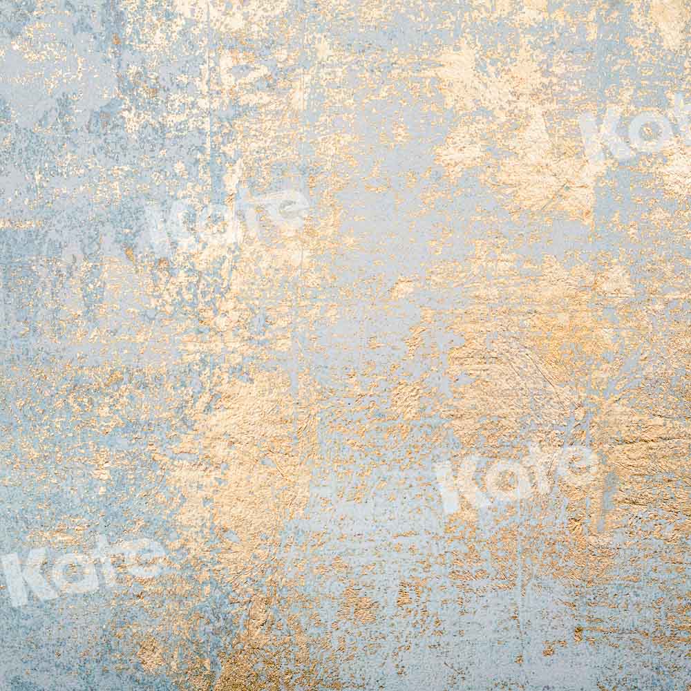 Kate toile de fond à texture désordonnée dorée conçue par Chain Photographie - Kate Backdrop FR