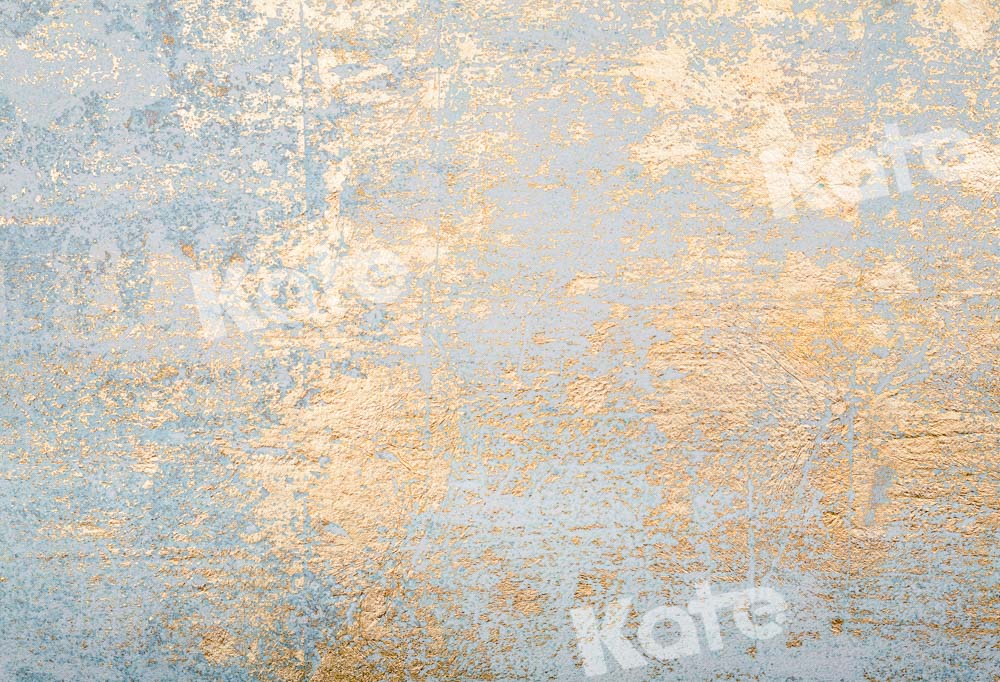 Kate toile de fond à texture désordonnée dorée conçue par Chain Photographie - Kate Backdrop FR