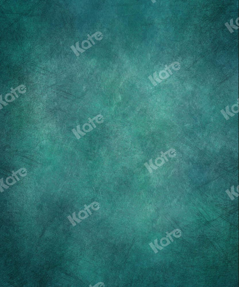 Kate Texture Rétro Abstrait Vert bleu Toile de fond conçue par Kate Image - Kate Backdrop FR