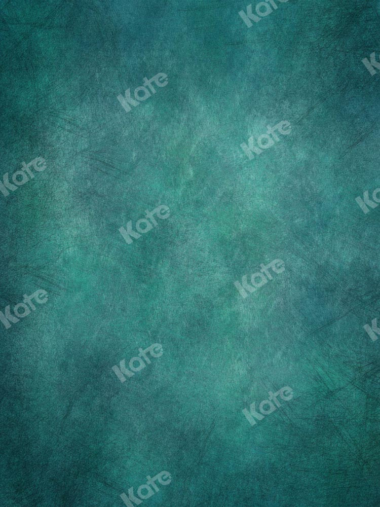 Kate Texture Rétro Abstrait Vert bleu Toile de fond conçue par Kate Image - Kate Backdrop FR