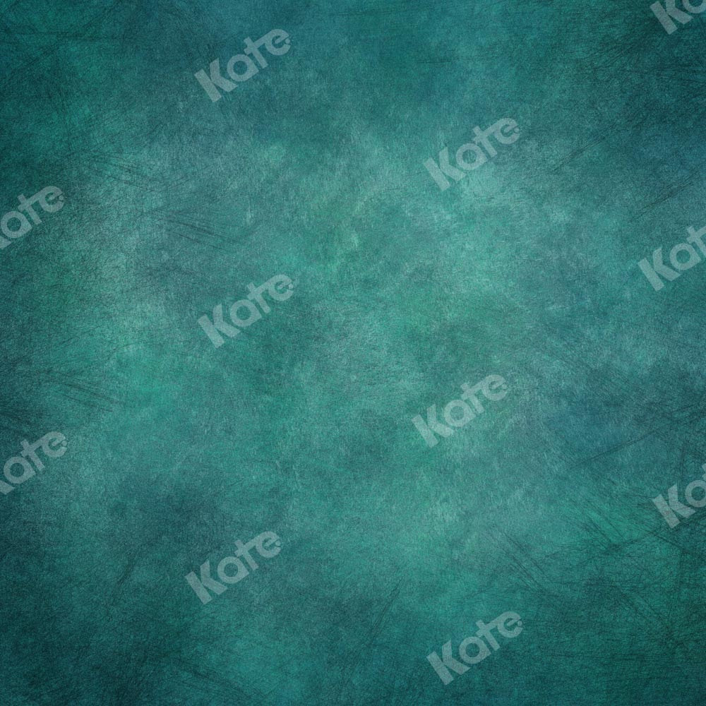 Kate Texture Rétro Abstrait Vert bleu Toile de fond conçue par Kate Image - Kate Backdrop FR