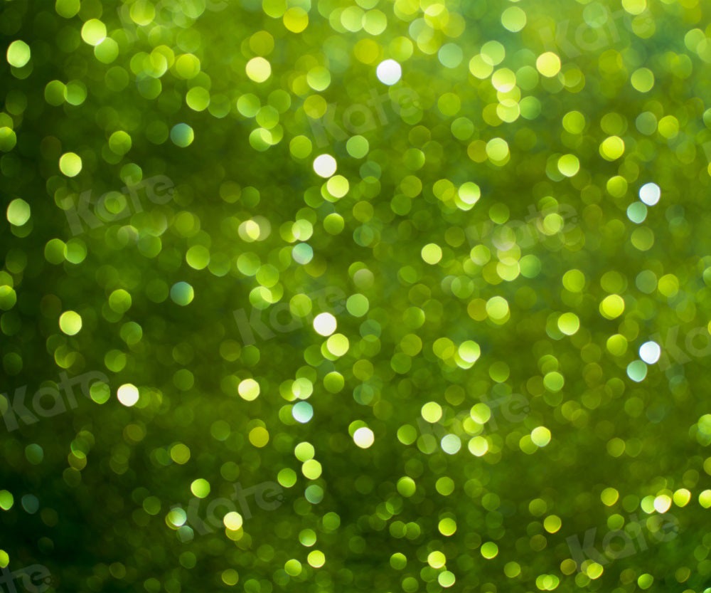 Kate Vert Bokeh Printemps Fête Toile de fond pour la photographie - Kate Backdrop FR