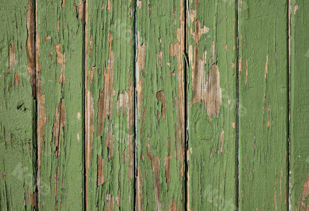 Kate Toile de fond de grain de bois vert Texture minable Conçu par Kate Image - Kate Backdrop FR