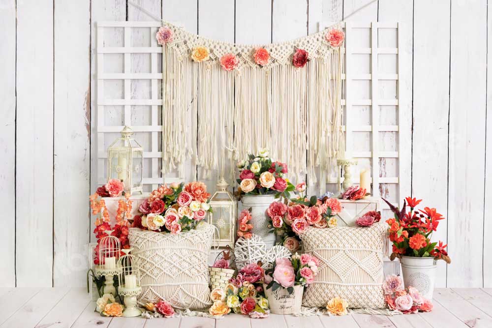 Kate Fleurs Printemps Fête des mères Toile de fond conçue par Emetselch - Kate Backdrop FR