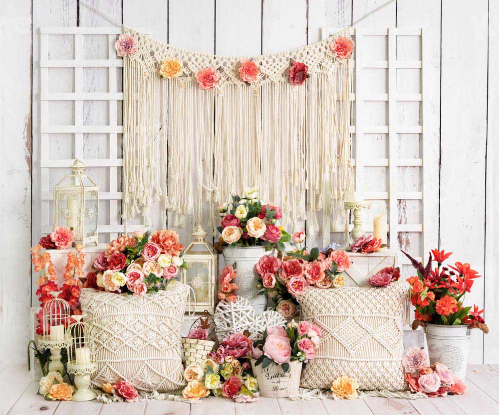 Kate Fleurs Printemps Fête des mères Toile de fond conçue par Emetselch - Kate Backdrop FR