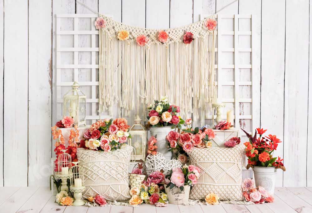 Kate Fleurs Printemps Fête des mères Toile de fond conçue par Emetselch - Kate Backdrop FR