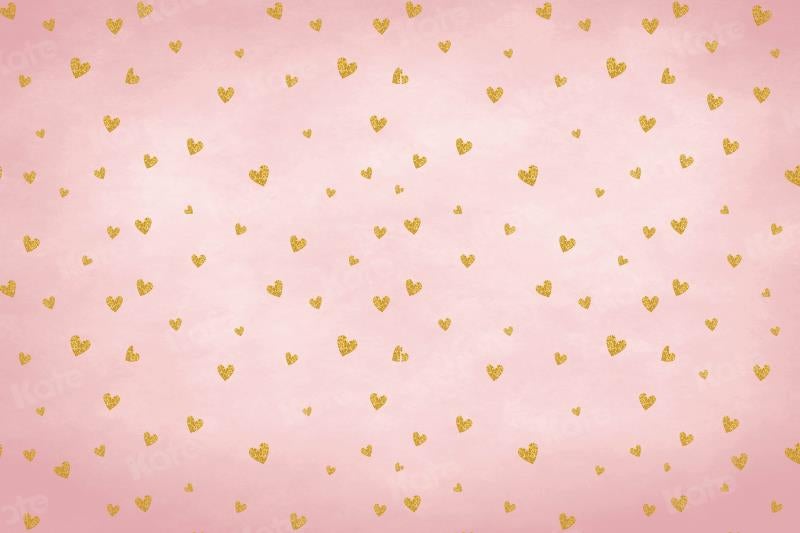 Kate Toile de fond rose Amour d'or pour la photographie - Kate Backdrop FR