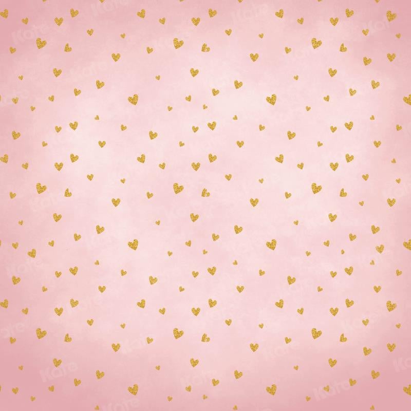 Kate Toile de fond rose Amour d'or pour la photographie - Kate Backdrop FR
