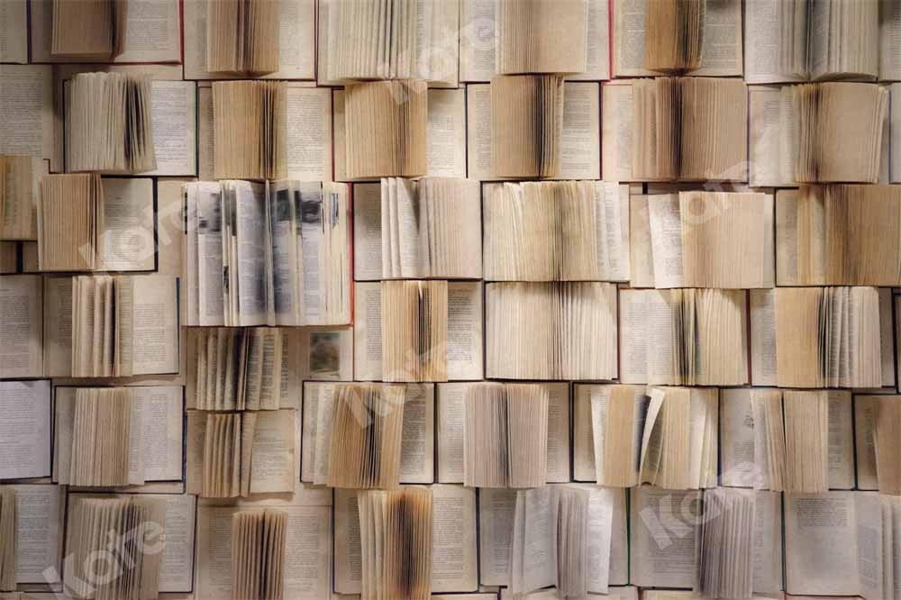 Kate Toile de fond d'étagère vintage pour l'école conçue par Chain Photographie - Kate Backdrop FR