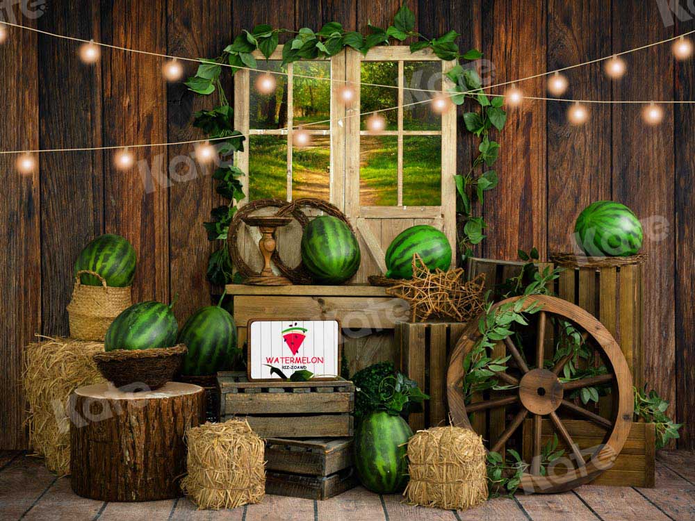 Kate Ferme de pastèque Été Porte Toile de fond conçu par Emetselch - Kate Backdrop FR