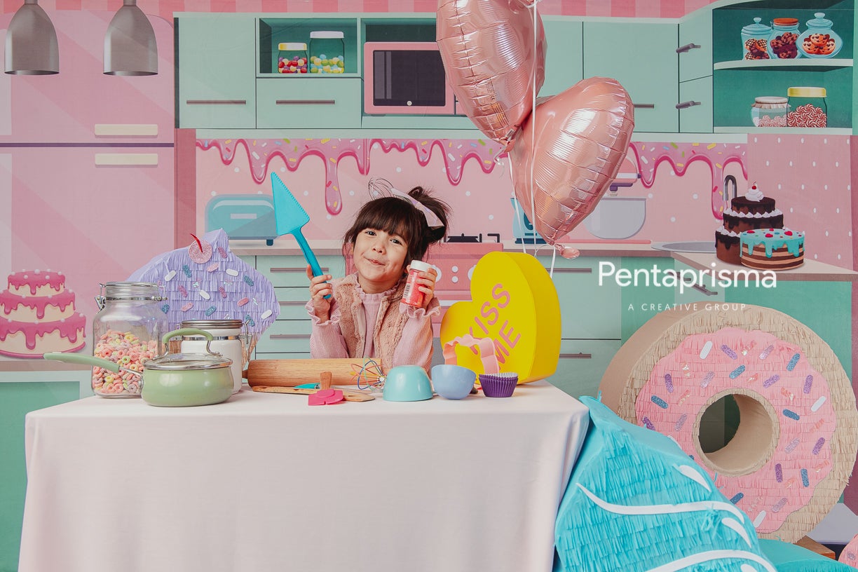 Kate Toile de fond de cuisine douce et mignonne Conçu par Pentaprisma un groupe créatif - Kate Backdrop FR