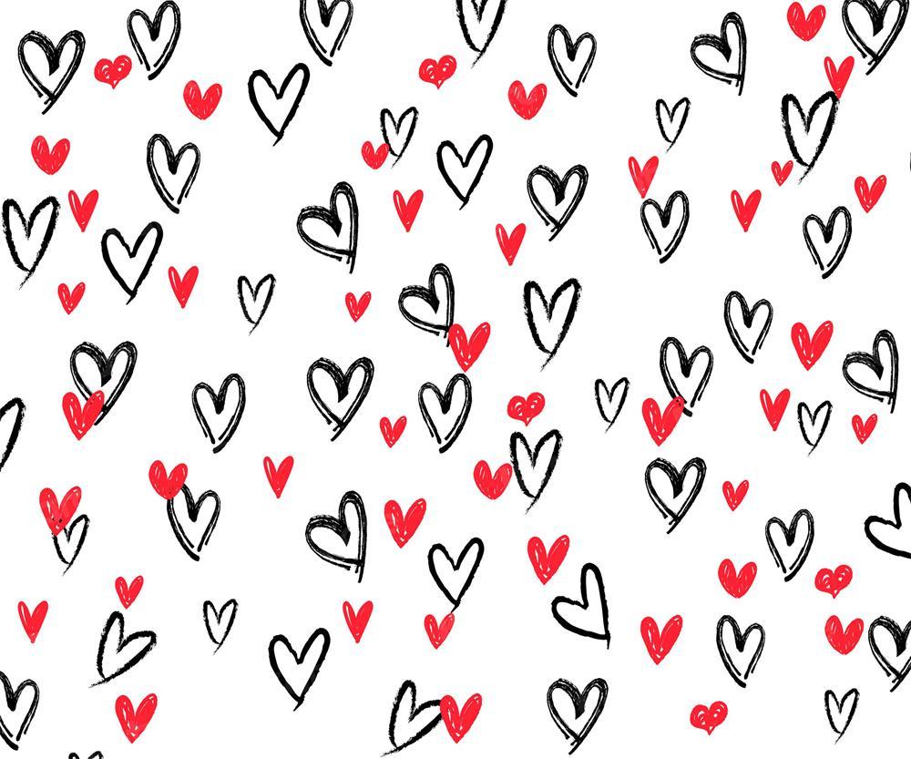 Kate Saint-Valentin Blanc Amour Toile de fond pour la photographie - Kate Backdrop FR