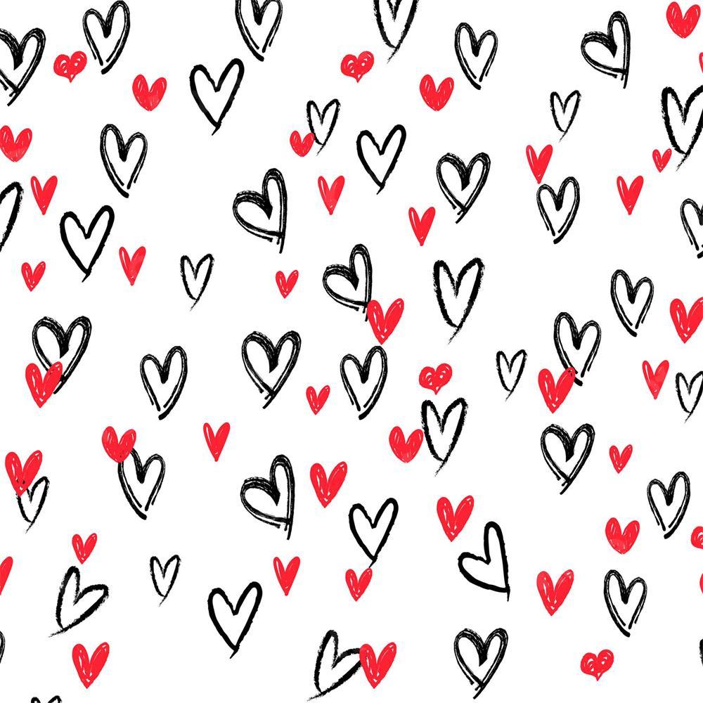 Kate Saint-Valentin Blanc Amour Toile de fond pour la photographie - Kate Backdrop FR