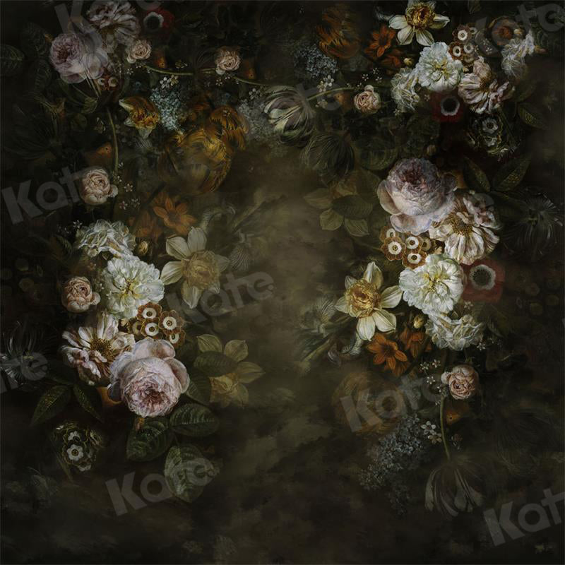 Kate toile de fond boudoir fleurs vintage pour la photographie - Kate Backdrop FR