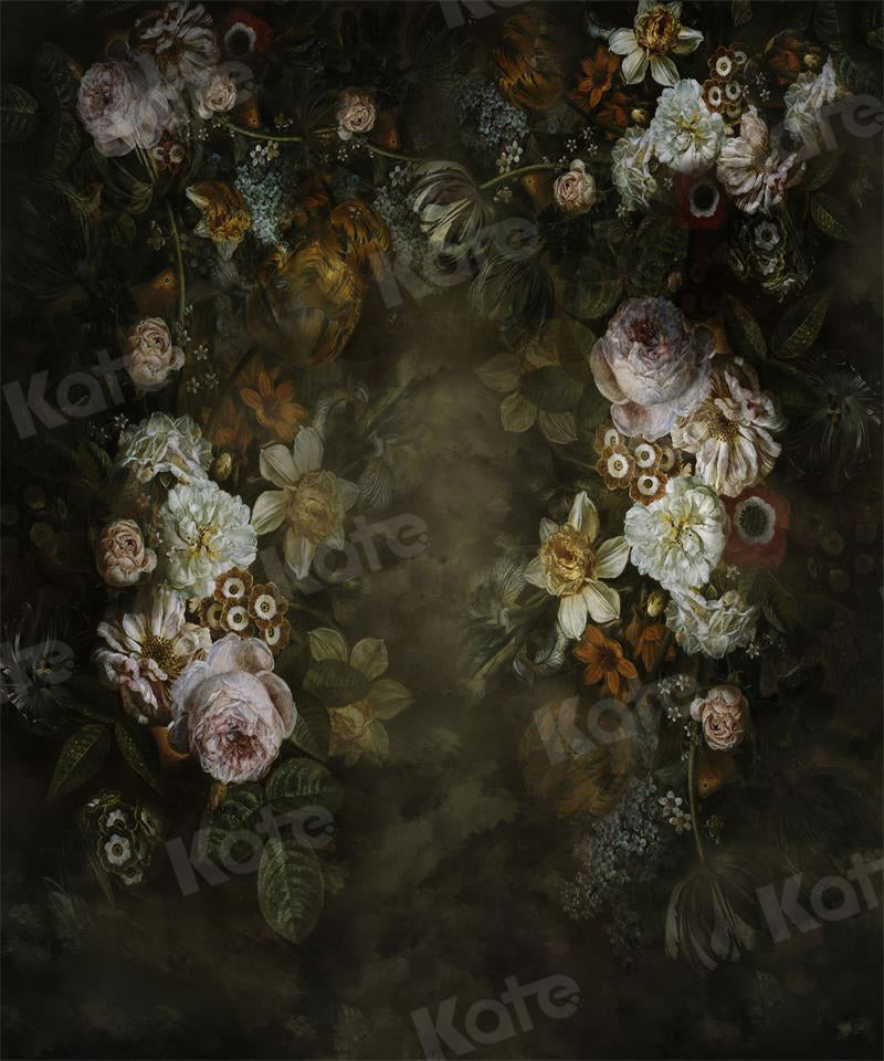 Kate toile de fond boudoir fleurs vintage pour la photographie - Kate Backdrop FR