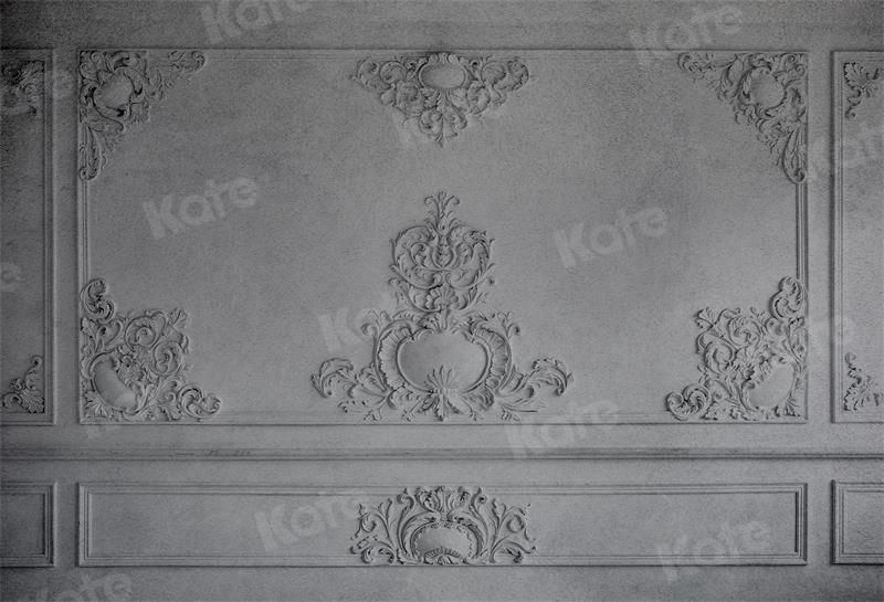 Kate Toile de fond à motif vintage gris pour la photographie - Kate Backdrop FR