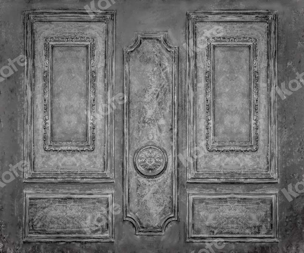 Kate Mur gris de toile de fond de texture vintage conçu par Chain Photography - Kate Backdrop FR