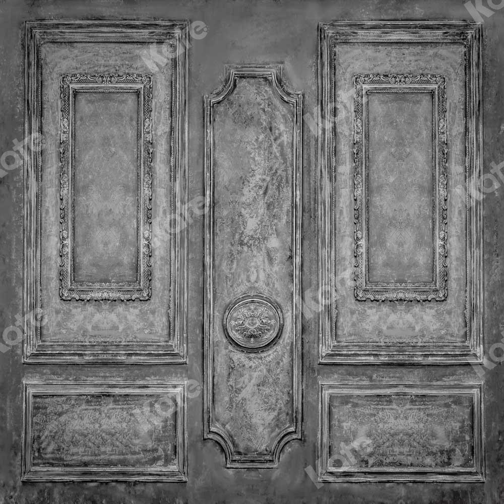 Kate Mur gris de toile de fond de texture vintage conçu par Chain Photography - Kate Backdrop FR