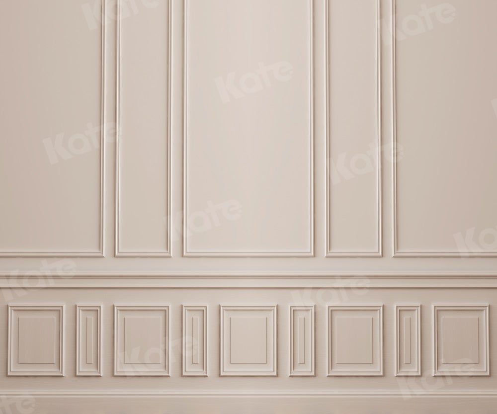 Kate Mur Vintage Beige Élégant Toile de fond pour la photographie - Kate Backdrop FR