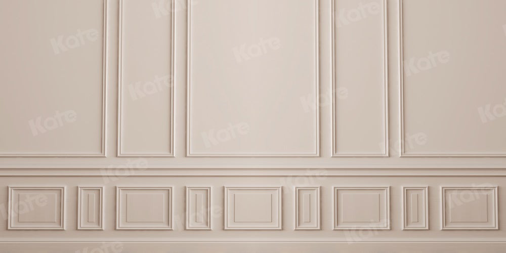 Kate Mur Vintage Beige Élégant Toile de fond pour la photographie - Kate Backdrop FR
