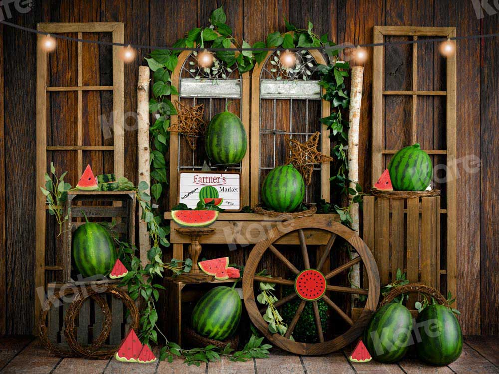 Kate Fond d'été Ferme de pastèque conçu par Emetselch - Kate Backdrop FR