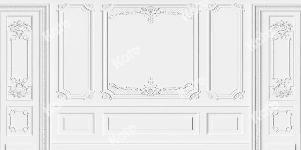 Kate Toile de fond de mur blanc conçue par Chain Photographie - Kate Backdrop FR