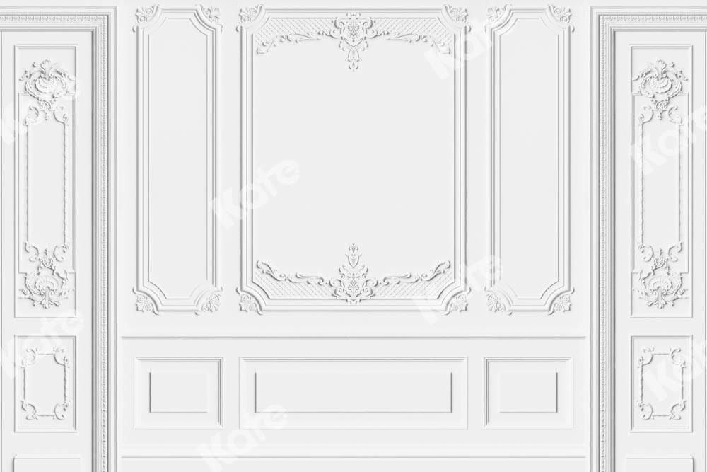 Kate Toile de fond de mur blanc conçue par Chain Photographie - Kate Backdrop FR