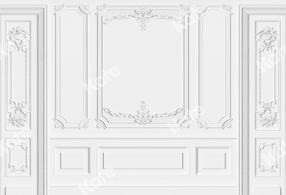 Kate Toile de fond de mur blanc conçue par Chain Photographie - Kate Backdrop FR