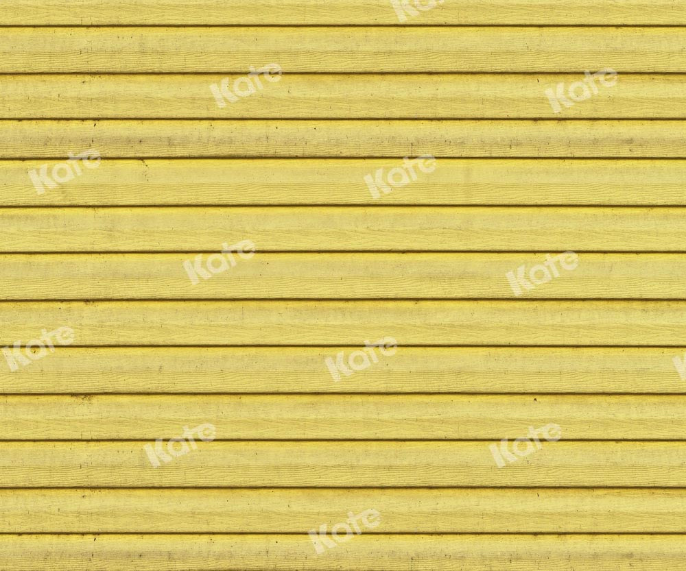 Kate toile de fond de planche de bois jaune simple conçu par Kate image - Kate Backdrop FR