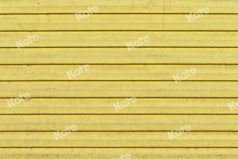 Kate toile de fond de planche de bois jaune simple conçu par Kate image - Kate Backdrop FR