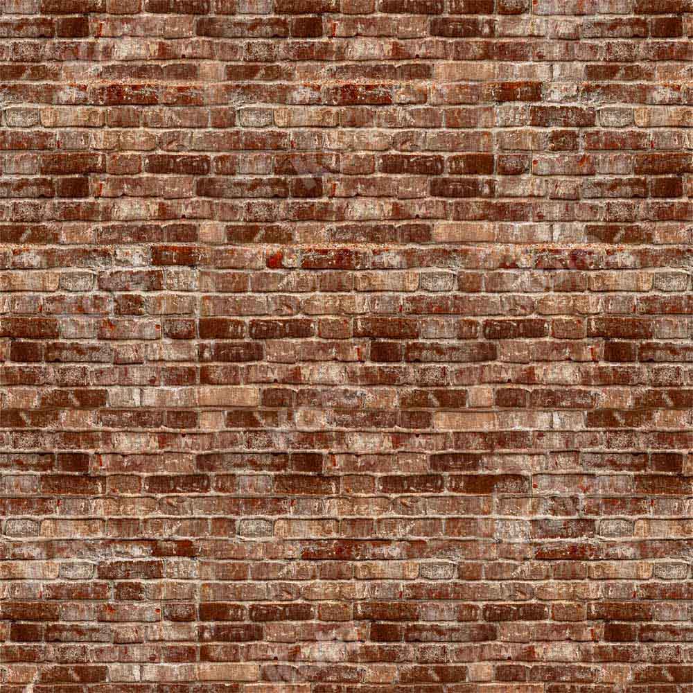 Kate Mur de briques Abstrait Brun Toile de fond conçue par Kate Image - Kate Backdrop FR